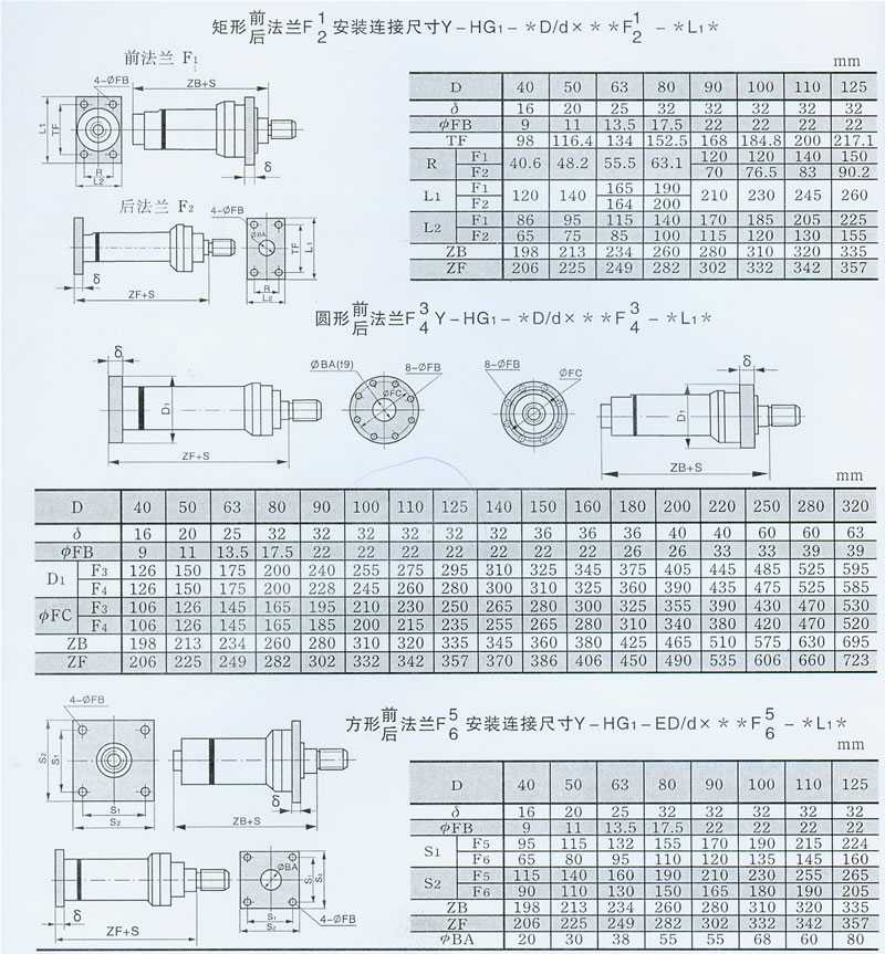 Y-HG系列冶金設(shè)備液壓缸